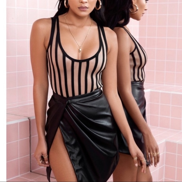 HOUSE OF CB “AVA” BODYSUIT - Picture 1 of 10